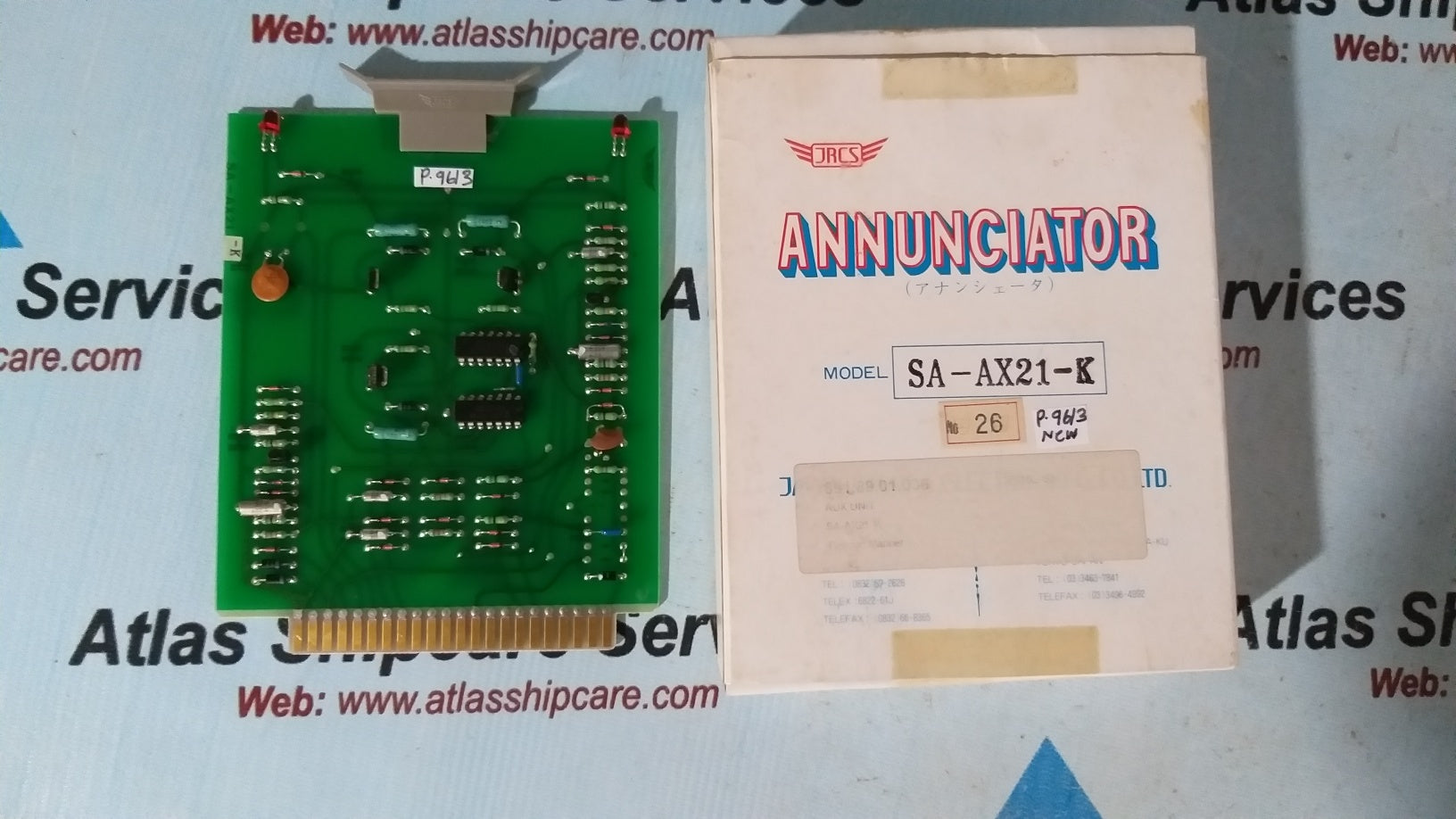 Jrcs SA-AX21-K Annunciator